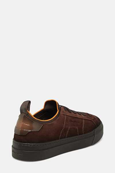 DARK BROWN LEATHER SHOES 3