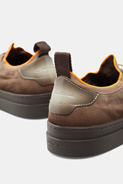 DARK BEIGE LEATHER SHOES 5