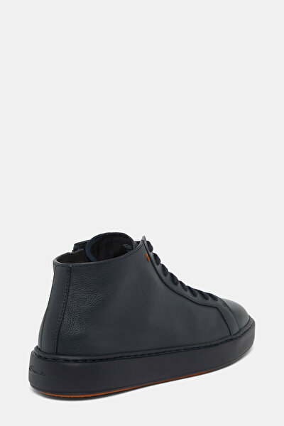 DARK NAVY BLUE LEATHER BOOT 3