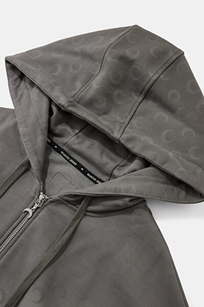 DARK GREY HOODIE SWEATSHIRT 3