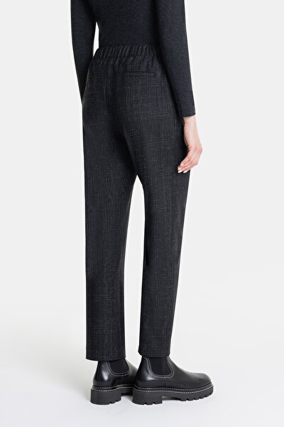 ECRU DESIGN FILLED SKINNY LEG TROUSERS 4