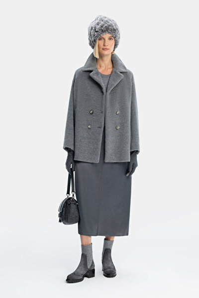 GREY REEFER JACKET 5