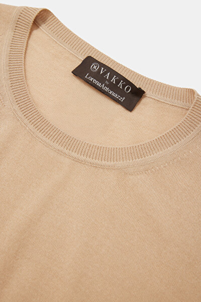 CAMEL BASIC / ROUND NECKLINE 3
