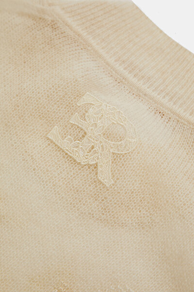 ECRU BASIC / ROUND NECKLINE TRICOT 9