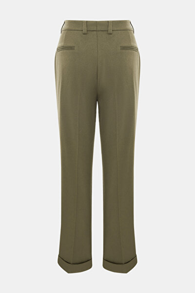 GREEN WIDE LEG TROUSERS 5