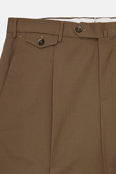 DARK CAMEL TROUSERS 4