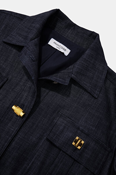 DARK NAVY BLUE LONG SLEEVE SHIRT 9