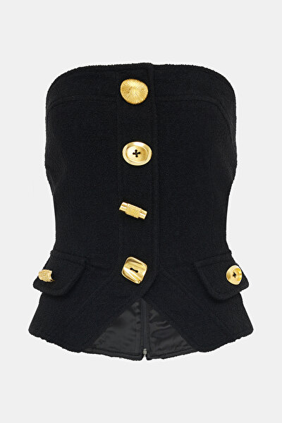 DORE STRAPLESS SLEEVELESS BLOUSE 8