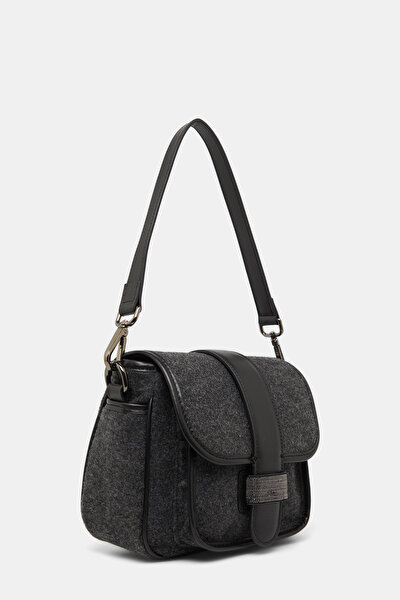 ANTHRACITE LEATHER BAG 3