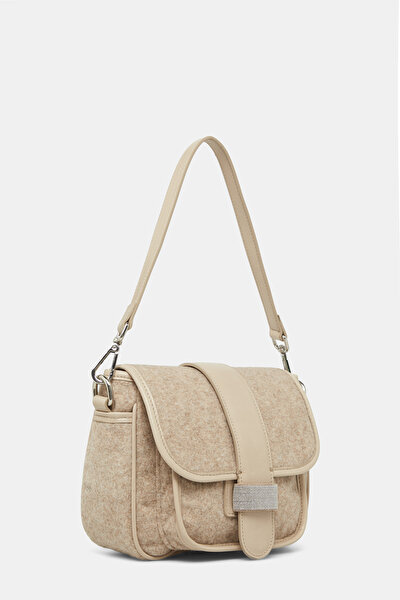 BEIGE LEATHER BAG 3