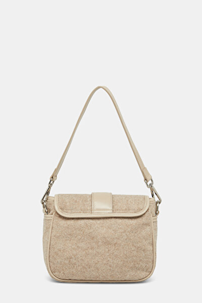 BEIGE LEATHER BAG 4