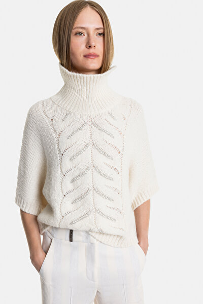 SILVER UPRIGHT COLLAR TRICOT 4