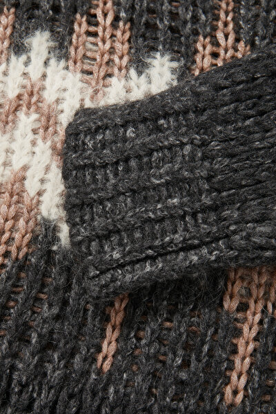 ANTRASİT DESENLİ TRİKO 9