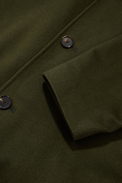 DARK GREEN CASHMERE TOPCOAT 9