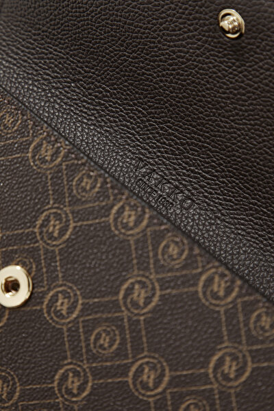 BEIGE MONOGRAM WALLET 5