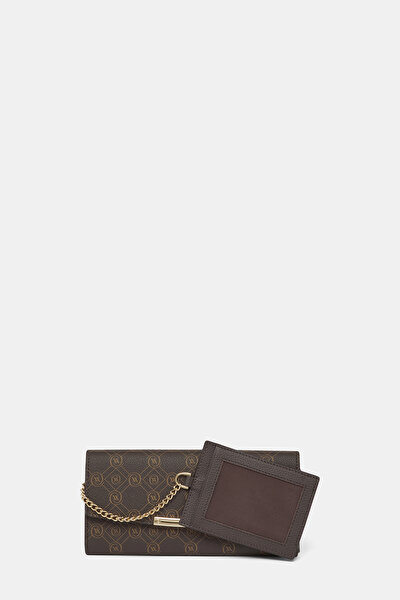 BEIGE MONOGRAM WALLET 4