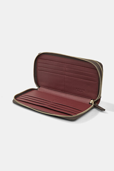 TAN MONOGRAM WALLET 5