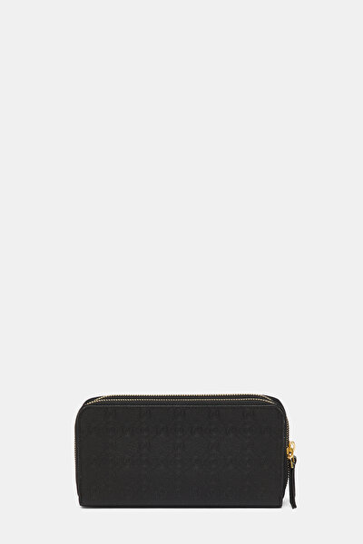 TAN MONOGRAM WALLET 3