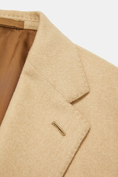 MONOETO  BLAZER CEKET CAMEL HAIR 4