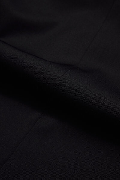 BLACK  WOOL ELASTANE SUIT 10