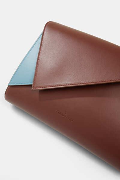 BLUE LEATHER BAG 5