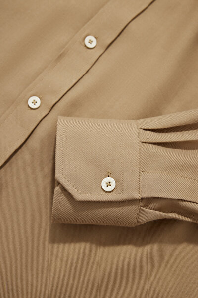 KAŞMİR PAMUK TWILL SPOR GÖMLEK 3