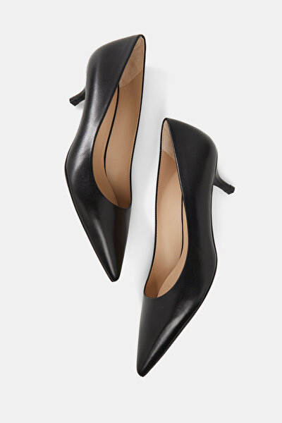 BLACK LEATHER SHOE 4