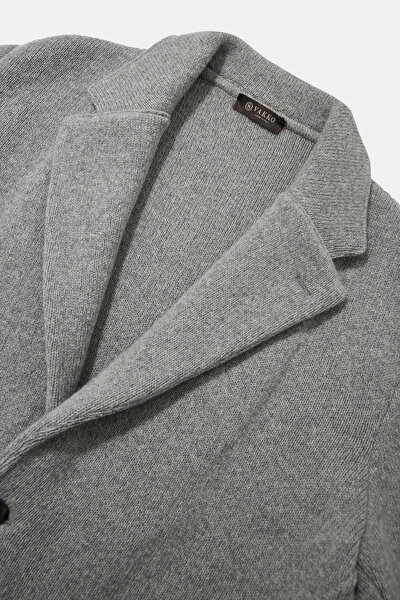 GRAY MELANGE KNITTING DESIGN 3