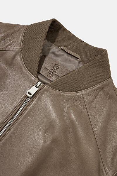 MINK LEATHER COAT 8