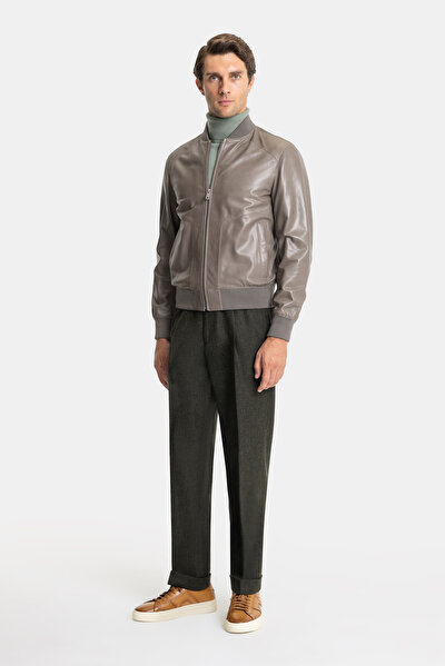 MINK LEATHER COAT 5