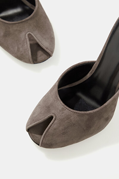 KHAKİ LEATHER SHOE 4