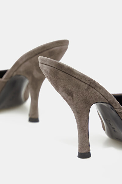 KHAKİ LEATHER SHOE 5