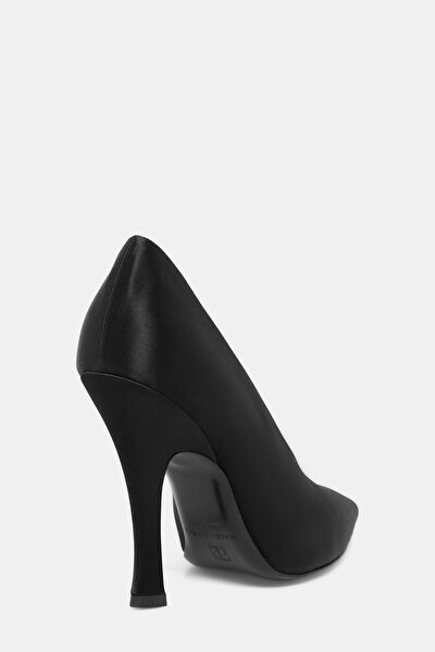 BLACK SATİN SİLK SHOE 3