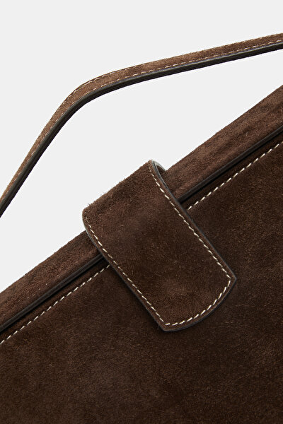 BROWN LEATHER BAG 5