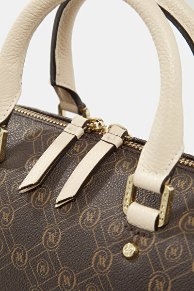 BEIGE MONOGRAM BAG 5