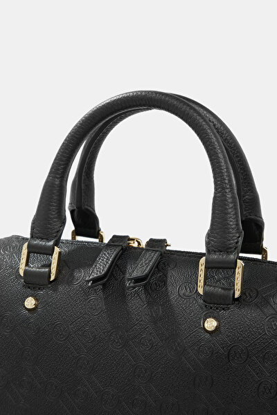 BLACK MONOGRAM BAG 5