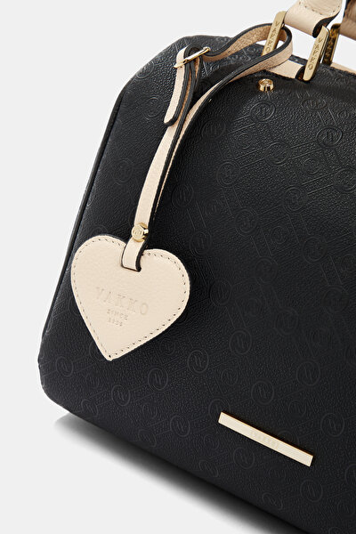 BLACK MONOGRAM BAG 5