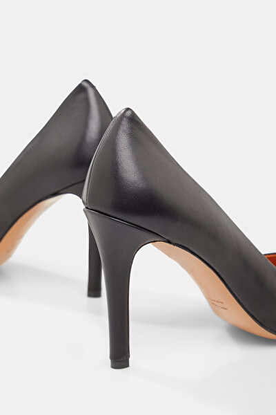 BLACK LEATHER SHOE 5