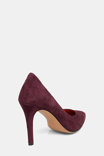 MAROON SUEDE SHOE 3