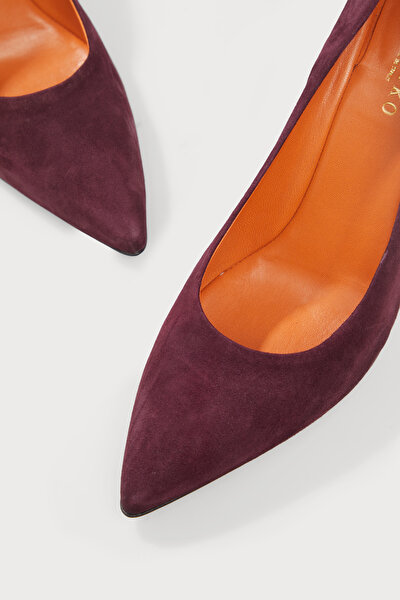 MAROON SUEDE SHOE 4