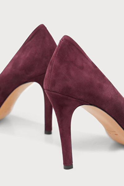 MAROON SUEDE SHOE 5