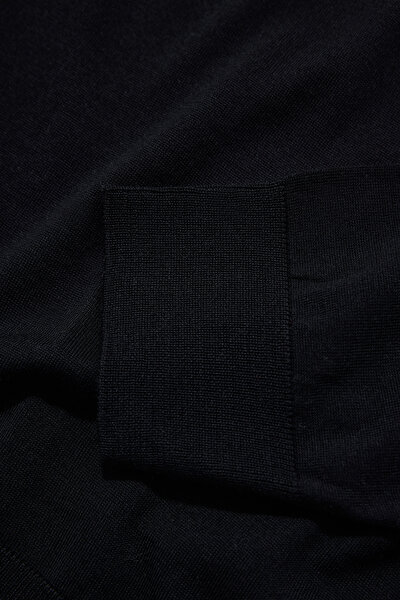 NAVY BLUE 1/2 TURTLENECK TRICOT 4