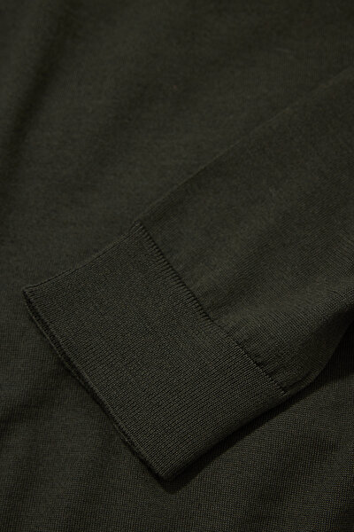 GREEN 1/2 TURTLENECK TRICOT 4