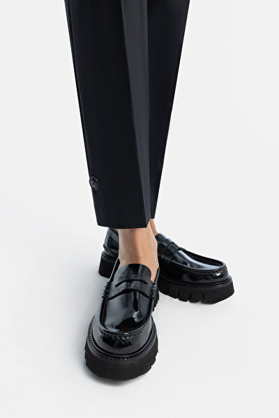 BLACK SKINNY LEG TROUSERS 4