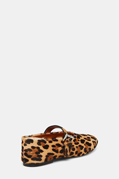 DARK BROWN FLAT SHOES 3