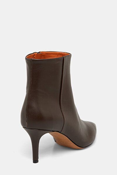 DARK BROWN LEATHER BOOT 3