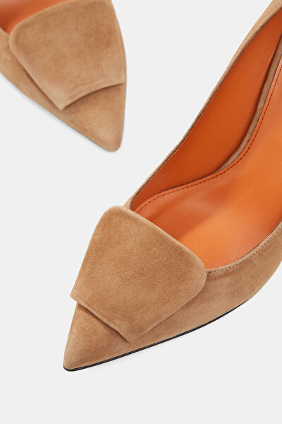 CAMEL SUEDE SHOE 4