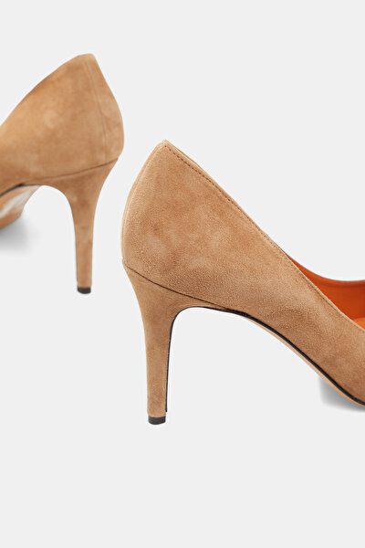 CAMEL SUEDE SHOE 5