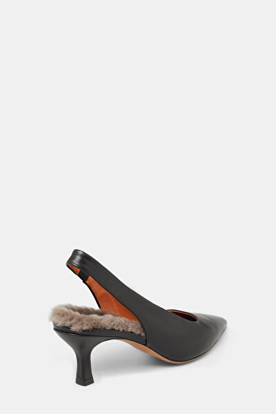 BLACK LEATHER SHOE 3