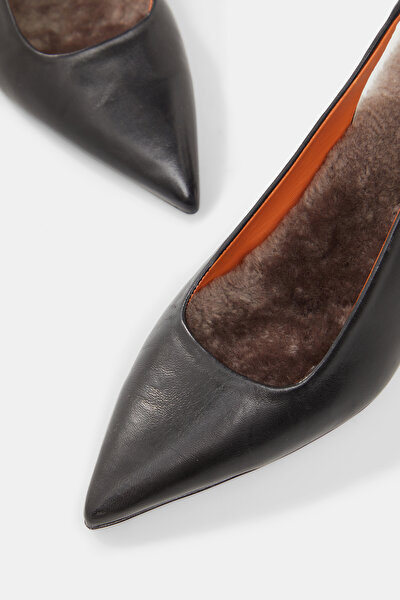 BLACK LEATHER SHOE 4